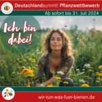 Deutschland summt!-Pflanzwettbewerb, Sharepic 1